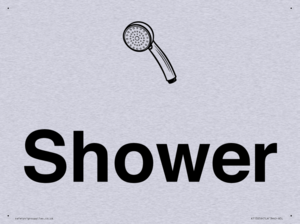 Dementia Shower sign